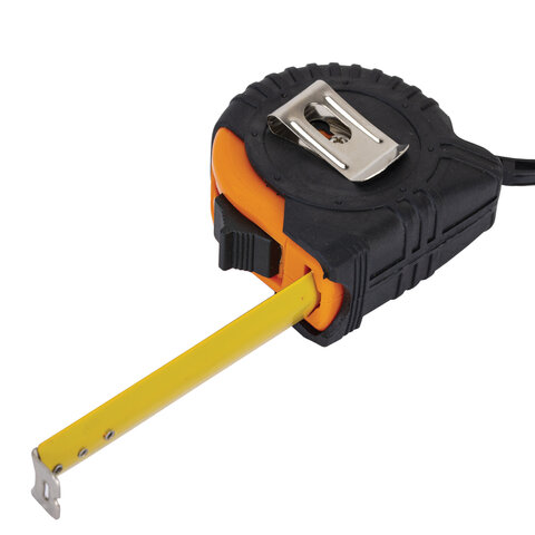 Рулетка измерительная 3,0мх16мм, обрезиненный корпус, ГРАНДМАСТЕР Original, 671344