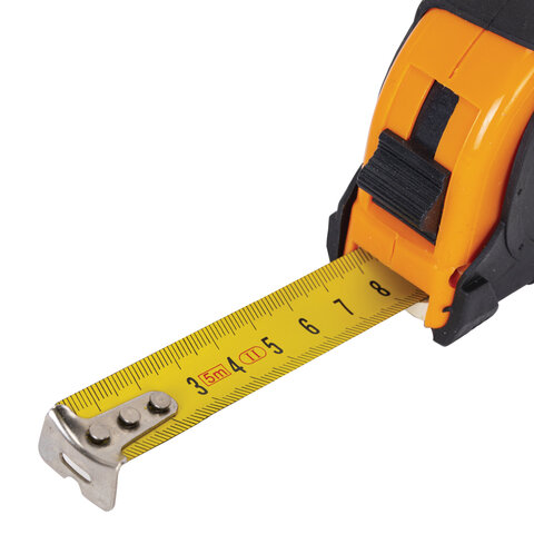 Рулетка измерительная 5,0мх19мм, обрезиненный корпус, ГРАНДМАСТЕР Original, 671345