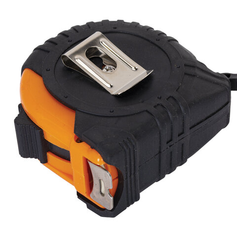 Рулетка измерительная 5,0мх19мм, обрезиненный корпус, ГРАНДМАСТЕР Original, 671345