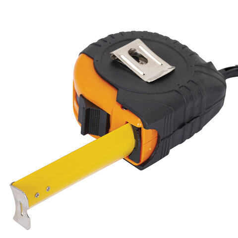 Рулетка измерительная 7,5мх25мм, обрезиненный корпус, ГРАНДМАСТЕР Original, 671346