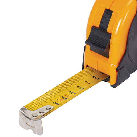 Рулетка измерительная 7,5мх25мм, обрезиненный корпус, ГРАНДМАСТЕР Original, 671346