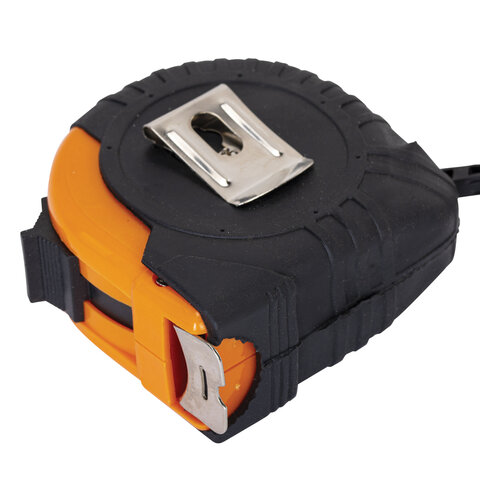 Рулетка измерительная 7,5мх25мм, обрезиненный корпус, ГРАНДМАСТЕР Original, 671346