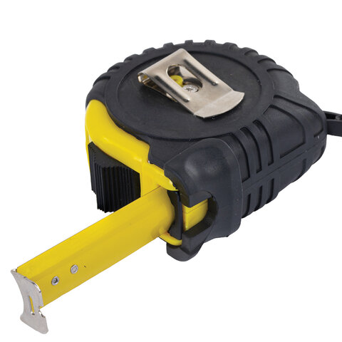 Рулетка измерительная 5,0мх19мм, RABBITEX Standard, обрезиненный корпус, 671349