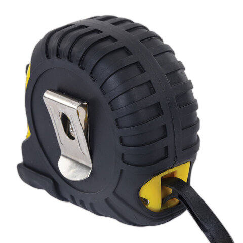 Рулетка измерительная 7,5мх25мм, RABBITEX Standard, обрезиненный корпус, 671350