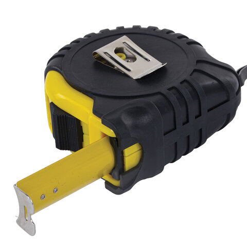 Рулетка измерительная 10мх25мм, RABBITEX Standard, обрезиненный корпус, 671351