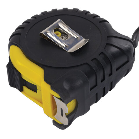 Рулетка измерительная 10мх25мм, RABBITEX Standard, обрезиненный корпус, 671351