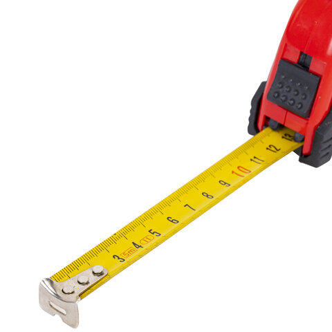 Рулетка измерительная 5,0мх19мм, обрезиненный корпус, 3 мех. фиксации, ГРАНДМАСТЕР Ultra, 671352