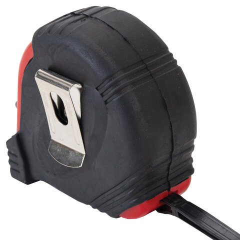 Рулетка измерительная 5,0мх19мм, обрезиненный корпус, 3 мех. фиксации, ГРАНДМАСТЕР Ultra, 671352