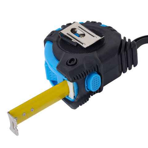 Рулетка измерительная 3,0мх16мм, RABBITEX Special, обрезиненный корпус, 3 механ. фиксации, 671353