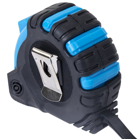 Рулетка измерительная 5,0мх19мм, RABBITEX Special, обрезиненный корпус, 3 механ. фиксации, 671354