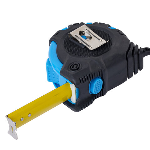 Рулетка измерительная 5,0мх19мм, RABBITEX Special, обрезиненный корпус, 3 механ. фиксации, 671354