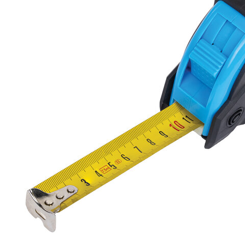 Рулетка измерительная 7,5мх25мм, RABBITEX Special, обрезиненный корпус, 3 механ. фиксации, 671355