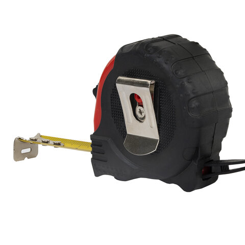 Рулетка измерительная 3,0мх16мм, RABBITEX Professional, обрезиненный корпус, 3 мех. фиксац, 671356