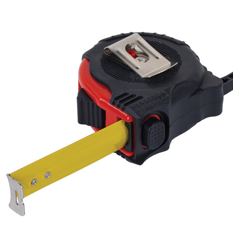 Рулетка измерительная 3,0мх16мм, RABBITEX Professional, обрезиненный корпус, 3 мех. фиксац, 671356