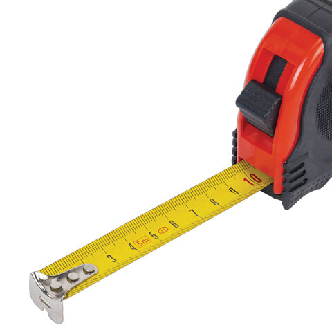 Рулетка измерительная 5,0мх19мм, RABBITEX Professional, обрезиненный корпус, 3 мех. фиксац, 671357