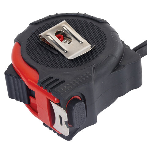 Рулетка измерительная 7,5мх25мм, RABBITEX Professional, обрезиненный корпус, 3 мех. фиксац, 671358