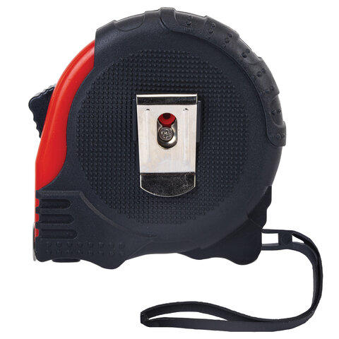 Рулетка измерительная 10мх25мм, RABBITEX Professional, обрезиненный корпус, 3 мех. фиксац, 671359