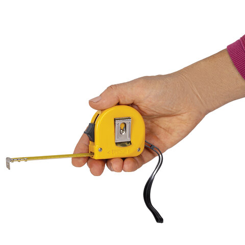 Рулетка измерительная 3,0мх16мм, пластиковый корпус, ГРАНДМАСТЕР Classic, 671360