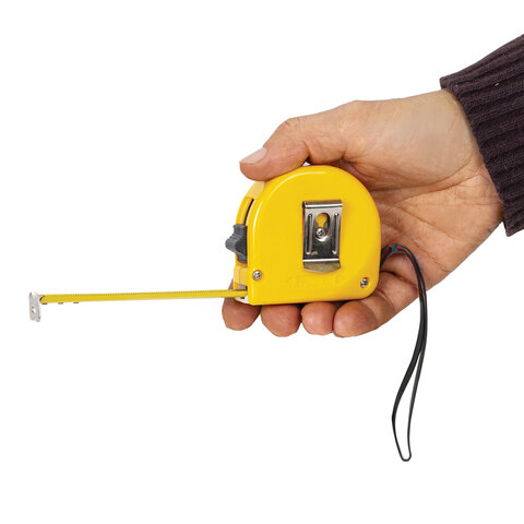 Рулетка измерительная 5,0мх19мм, пластиковый корпус, ГРАНДМАСТЕР Classic, 671361