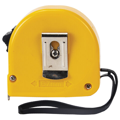 Рулетка измерительная 5,0мх19мм, пластиковый корпус, ГРАНДМАСТЕР Classic, 671361