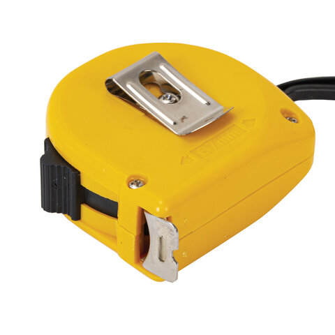 Рулетка измерительная 5,0мх19мм, пластиковый корпус, ГРАНДМАСТЕР Classic, 671361