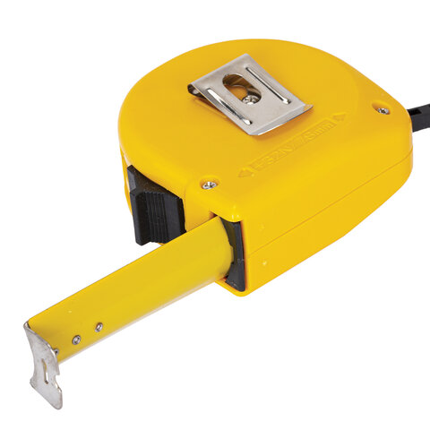 Рулетка измерительная 7,5мх25мм, пластиковый корпус, ГРАНДМАСТЕР Classic, 671362