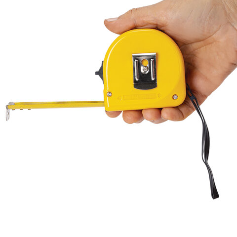 Рулетка измерительная 7,5мх25мм, пластиковый корпус, ГРАНДМАСТЕР Classic, 671362