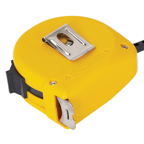 Рулетка измерительная 7,5мх25мм, пластиковый корпус, ГРАНДМАСТЕР Classic, 671362