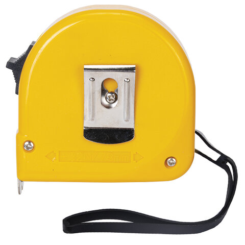 Рулетка измерительная 7,5мх25мм, пластиковый корпус, ГРАНДМАСТЕР Classic, 671362