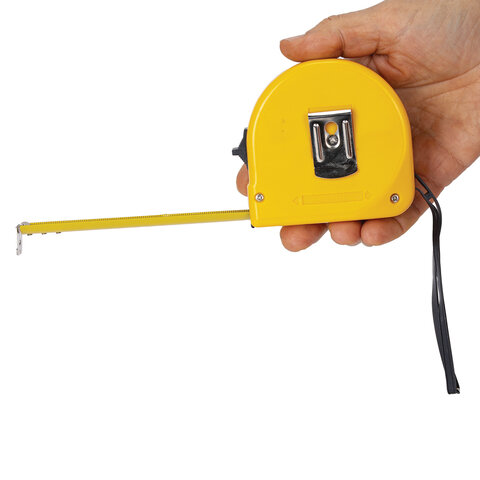 Рулетка измерительная 10,0мх25мм, пластиковый корпус, ГРАНДМАСТЕР Classic, 671363