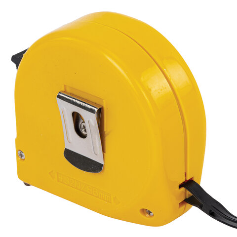 Рулетка измерительная 10,0мх25мм, пластиковый корпус, ГРАНДМАСТЕР Classic, 671363