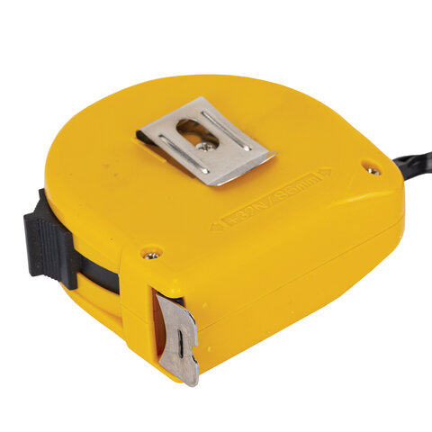 Рулетка измерительная 10,0мх25мм, пластиковый корпус, ГРАНДМАСТЕР Classic, 671363