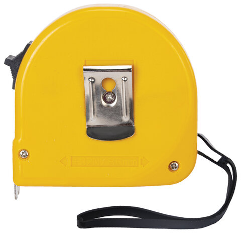 Рулетка измерительная 10,0мх25мм, пластиковый корпус, ГРАНДМАСТЕР Classic, 671363