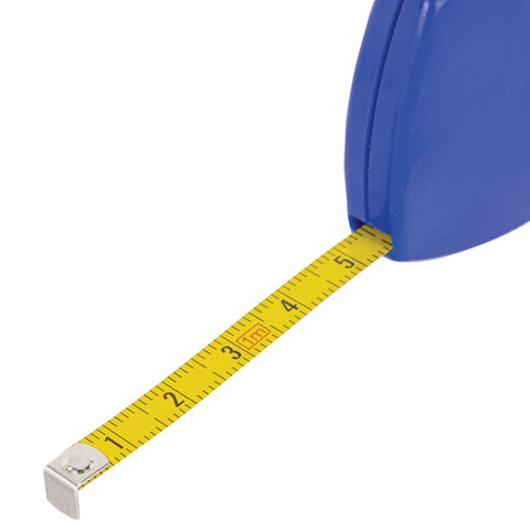 Рулетка-брелок 2,0мх6мм, пластиковый корпус, ГРАНДМАСТЕР, 671364