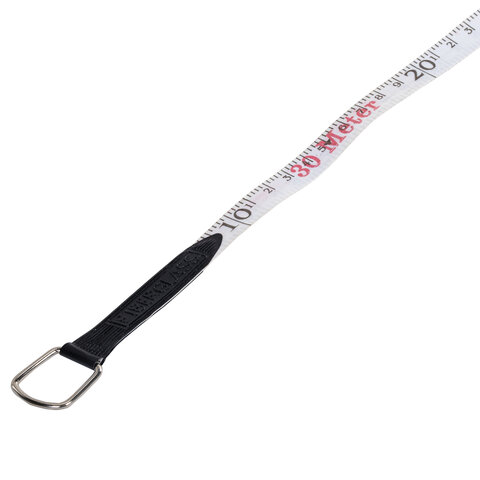 Рулетка геодезическая 30мх13мм, RABBITEX, фибергласс, открытый корпус, 671367