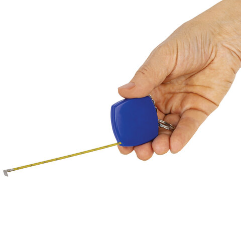 Рулетка-брелок 1,0мх6мм, пластиковый корпус, ГРАНДМАСТЕР, 671369