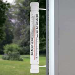 Термометр оконный, "ЛИПУЧКА", диапазон измерения: от -50 до +50 °C, ПТЗ, ТБ-223