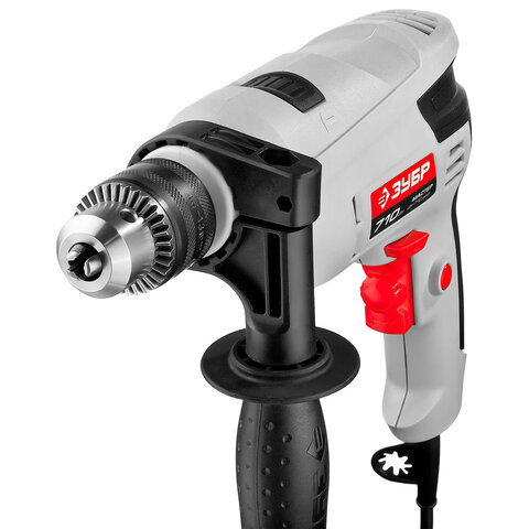 Дрель ударная 710 Вт, 13 мм, ЗУБР Мастер ДУ-710 ЭРМ2