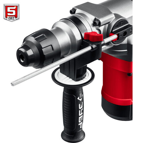 Перфоратор 1500 Вт, 1050 об/мин, 4200 уд/мин, SDS Plus, АВТ, ЗУБР Мастер ПВ-32-1500 ЭВ