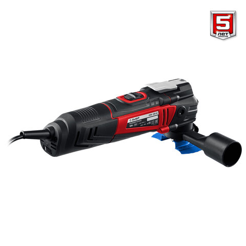 Многофункциональный инструмент (реноватор), 500 Вт, 19000 кол/мин, OQIS, набор насад ЗУБР МФИ-500 КН