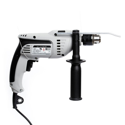 Дрель сетевая ударная, 780 Вт, 2700 об/мин, ИНТЕРСКОЛ ДУ-13/780ЭР, 421.1.0.00 - фото 3