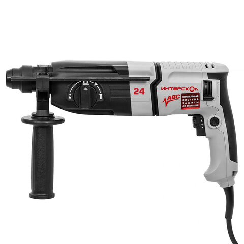 Перфоратор сетевой, 720 Вт, 1240 об/мин, 5080 ударов/мин, патрон SDS+, ИНТЕРСКОЛ П-24/700АВС, 160.1.4.40 - фото 2
