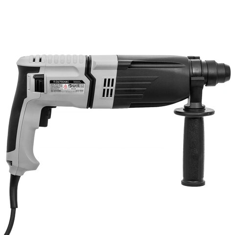 Перфоратор сетевой, 720 Вт, 1240 об/мин, 5080 ударов/мин, патрон SDS+, ИНТЕРСКОЛ П-24/700АВС, 160.1.4.40 - фото 3