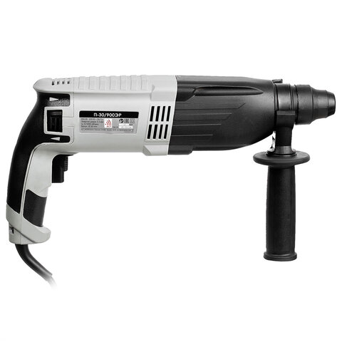 Перфоратор сетевой, 900 Вт, 1050 об/мин, 5100 ударов/мин, патрон SDS+, ИНТЕРСКОЛ П-30/900ЭР, 86.1.0.00 - фото 3
