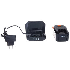 Набор зарядное устройство + аккумулятор, 18 В, Li-ion 4 Ач, AEG SETL1840S, 4935478933