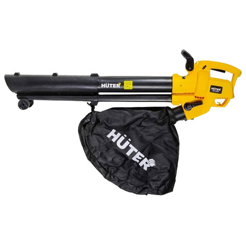 Воздуходувка электрическая HUTER EB-3000, 3кВт, производ. до 890м3/час, функция пылесоса, 70/13/38 - фото 2