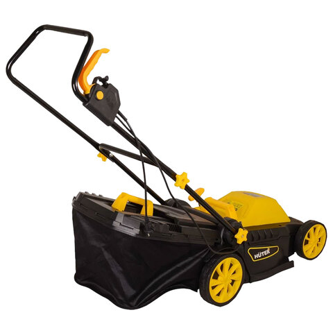 Газонокосилка сетевая HUTER ELM-1400Т, 1400 Вт, 3200 об/мин, ширина скашивания 38 см, 70/4/6 - фото 4