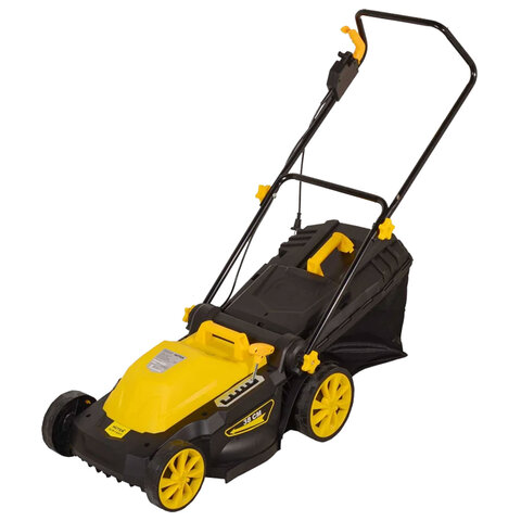Газонокосилка сетевая HUTER ELM-1400Т, 1400 Вт, 3200 об/мин, ширина скашивания 38 см, 70/4/6