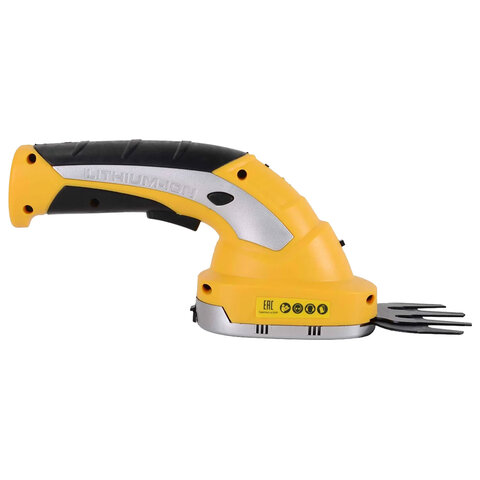 Триммер-кусторез АККУМУЛЯТОРНЫЙ HUTER GET-7,2, 1100 ход/мин, 7.2В, 1.5 А*ч, 70/1/38 - фото 3