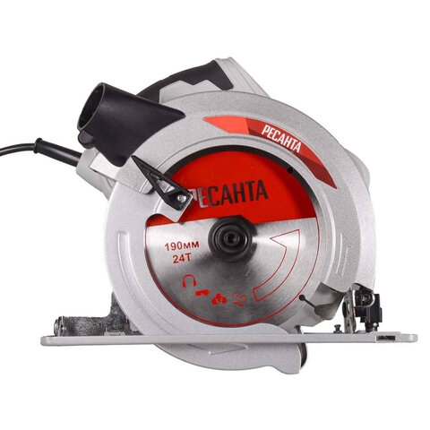 Пила циркулярная, 1800 Вт, 5500 оборотов/мин, диск 190 мм х 20 мм, РЕСАНТА ДП-190/1800, 75/11/2 - фото 2